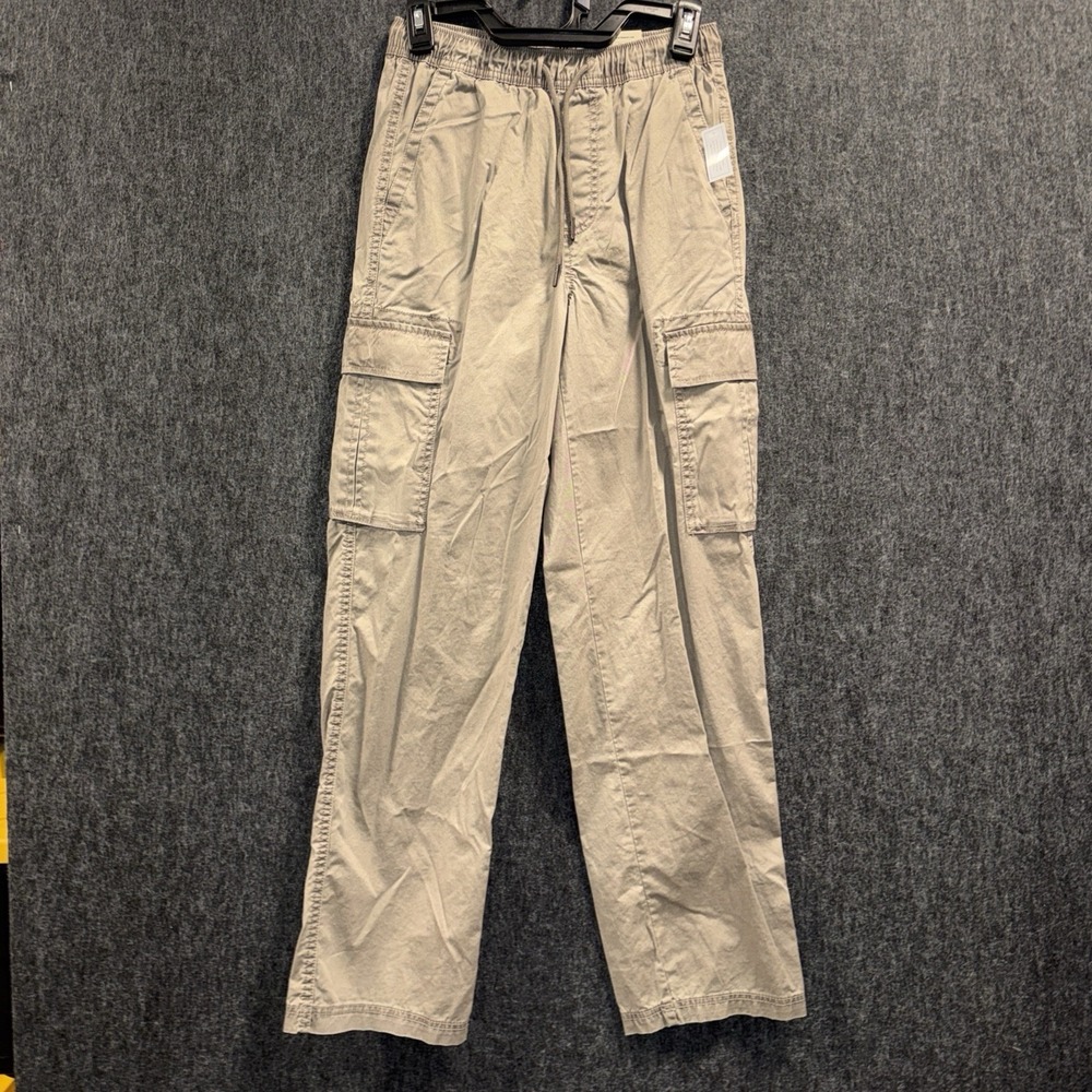 No Boundaries Men's XSmall 27 Straight Fit Cargo Pants Light Taupe Outdoor